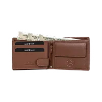 BAGMAN Leather Wallet for Men, 6 Card Slot-thumb1