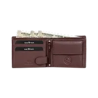 BAGMAN Leather Wallet for Men, 6 Card Slot-thumb4