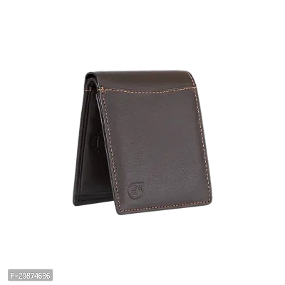 BAGMAN Leather Wallet for Men, 6 Card Slot-thumb0