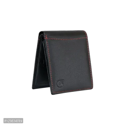 BAGMAN Leather Wallet for Men, 6 Card Slot-thumb0