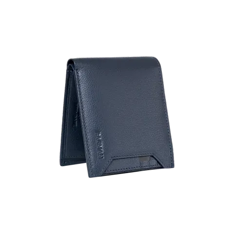 Classy Faux Leather Textured Two Fold Wallet