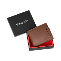 BAGMAN Genuine Leather Wallets for Men   RFID Protected Leather Wallet-thumb3