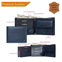 BAGMAN Wallet for Men   Genuine Leather Bi-fold Wallet-thumb1