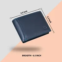 BAGMAN Wallet for Men   Genuine Leather Bi-fold Wallet-thumb2