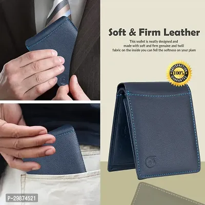 BAGMAN Wallet for Men   Genuine Leather Bi-fold Wallet-thumb4