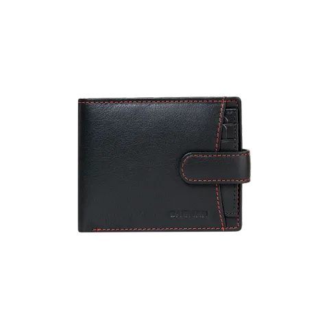 Classy Faux Leather Textured Two Fold Wallet