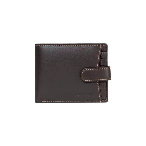 Classy Faux Leather Textured Two Fold Wallet