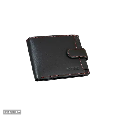 BAGMAN Genuine Leather Wallets for Men   RFID Protected Leather Wallet for Men  Mens Wallet with 5 Card Slots