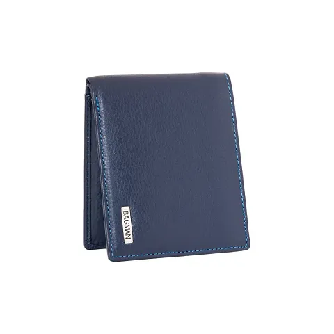 Classy Faux Leather Textured Two Fold Wallet