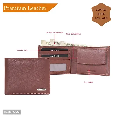 BAGMAN Leather Wallet for Men-thumb3