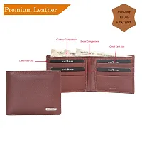 BAGMAN Leather Wallet for Men   RFID Protected   8 Cards Slots-thumb1