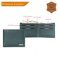 BAGMAN Leather Wallet for Men   RFID Protected   8 Cards Slots-thumb2