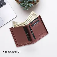 BAGMAN Mens Wallets   Leather   Multiple Compartments   Wallet for Men   Bifold Wallet RFID Protected-thumb2