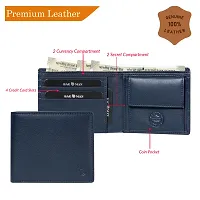 BAGMAN Wallet for Men, Rakhi Combo Set for Brother   Mens Wallet (BLUE)-thumb3