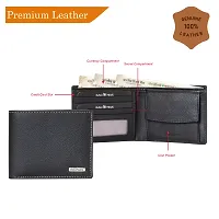 BAGMAN Rakhi Gift Hamper for Brother | Classic Wallet for Men Combo/Gift Set of Leather Wallet and Rakhi for Brother (BLACK)-thumb2