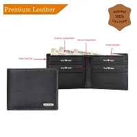 BAGMAN Wallet for Men, Rakhi Combo Set for Brother | Mens Wallet (BLACK)-thumb4