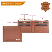 BAGMAN Wallet for Men, Rakhi Combo Set for Brother   Mens Wallet (TAN)-thumb4