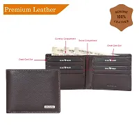 BAGMAN Wallet for Men, Rakhi Combo Set for Brother | Mens Wallet (BROWN)-thumb4