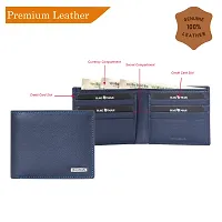 BAGMAN Wallet for Men, Rakhi Combo Set for Brother   Mens Wallet (BLUE)-thumb4