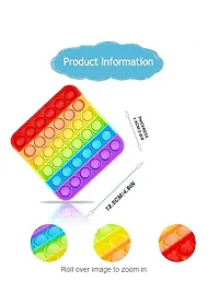 Pop It for Kids, Stress Relief for Adults, Anxiety Toy for All Ages, Simple Fidget Popper Toy, Different Shape Pop It for Kids, Educati-thumb1