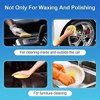 Car Polish Sponge Multipurpose Car Foam Wax Pack of (4) For BMW 118-thumb4