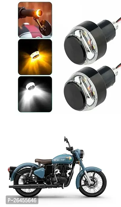 Etradezone Bike Handle Light (Pack Of 2) For Royal Enfield Classic 350 Signals