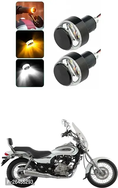 Etradezone Bike Handle Light (Pack Of 2) For Bajaj Avenger