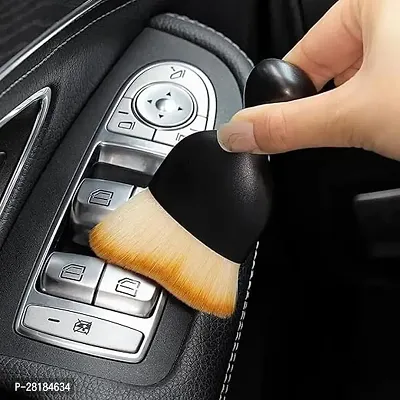 Car Interior Dust Brush,Auto Detailing Brushes,Soft Bristle Cleaning Brush,Car Detailing Brush Dusting Tool For BMW 1 Series-thumb3