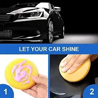 Car Polish Sponge Multipurpose Car Foam Wax Pack of (4) For BMW 325i-thumb3