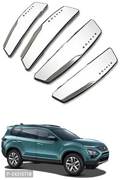 Etradezone Plastic Car Door Guard (Steel, Pack of 4, Tata, Universal For Car)