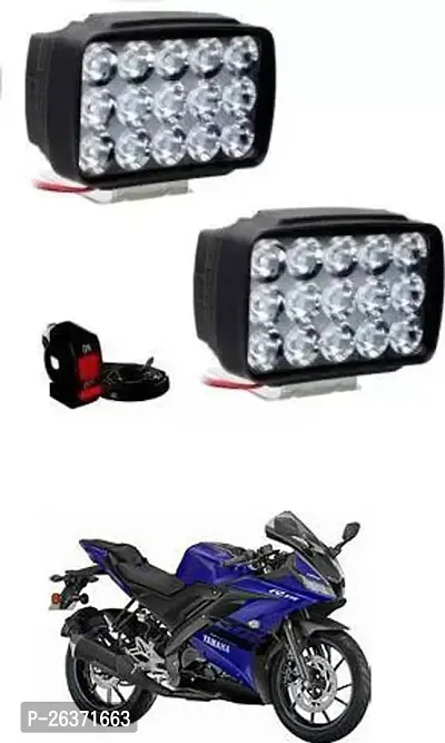 Etradezone Bike 15 Led Light (Pack-2, With Switch) For Yamaha R15-thumb0