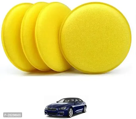 Car Polish Sponge Multipurpose Car Foam Wax Pack of (4) For BMW 6 Series