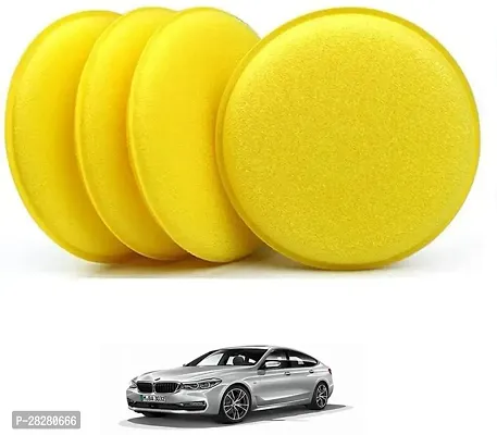 Car Polish Sponge Multipurpose Car Foam Wax Pack of (4) For BMW 6GT