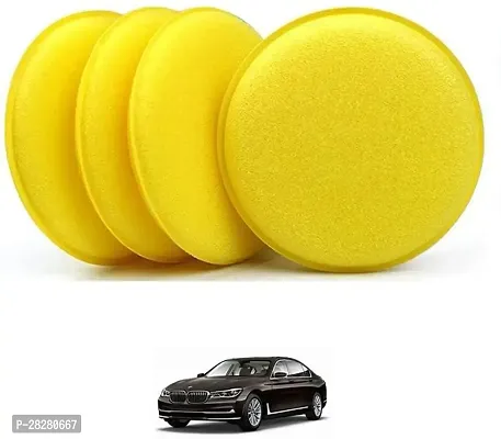 Car Polish Sponge Multipurpose Car Foam Wax Pack of (4) For BMW 7 Series