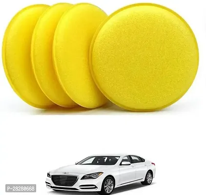 Car Polish Sponge Multipurpose Car Foam Wax Pack of (4) For Universal For Car 80