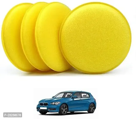 Car Polish Sponge Multipurpose Car Foam Wax Pack of (4) For BMW 118