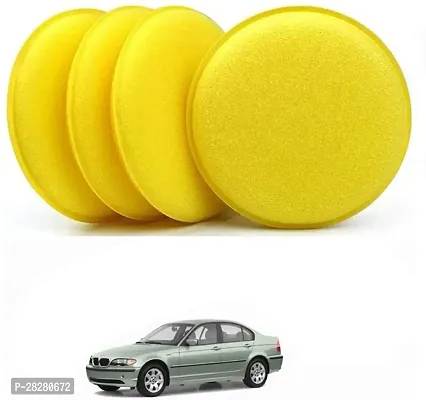 Car Polish Sponge Multipurpose Car Foam Wax Pack of (4) For BMW 325i-thumb0