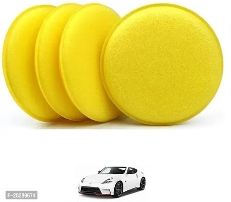 Car Polish Sponge Multipurpose Car Foam Wax Pack of (4) For Nissan 370z