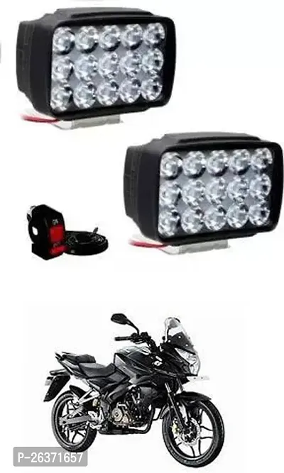 Etradezone Bike 15 Led Light (Pack-2, With Switch) For Bajaj Pulsar AS 150