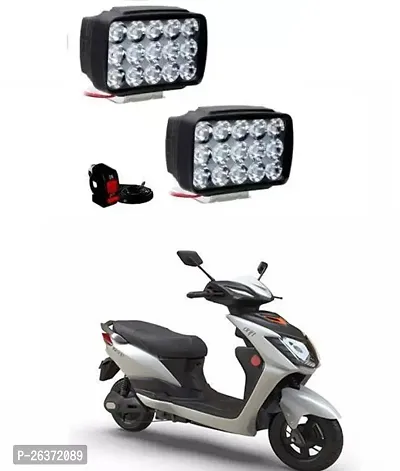 Etradezone Bike 15 Led Light (Pack-2, With Switch) For Ather Scooty-thumb0