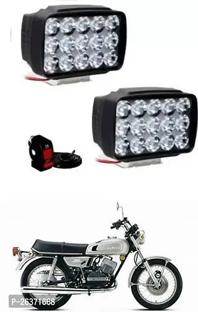 Etradezone Bike 15 Led Light (Pack-2, With Switch) For Yamaha RD 350-thumb0