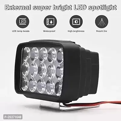 Etradezone Bike 15 Led Light (Pack-2, With Switch) For Hero Passion Plus-thumb2