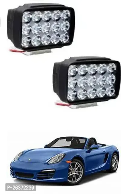 Etradezone Car 15 Led Light (Pack Of 2,With Switch) For Universal For Car Boxster