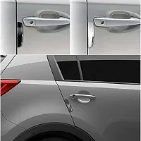 MotoPanda Plastic Car Door Guard (Black, Pack of Set of 4pc, Universal For Car, Universal For Car)-thumb1