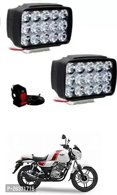 Etradezone Bike 15 Led Light (Pack-2, With Switch) For Bajaj V 150