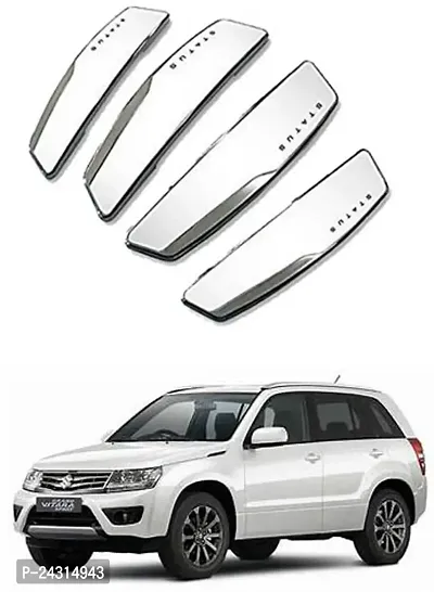 Etradezone Plastic Car Door Guard (White, Pack of 4, Universal For Car, Grand Vitara)