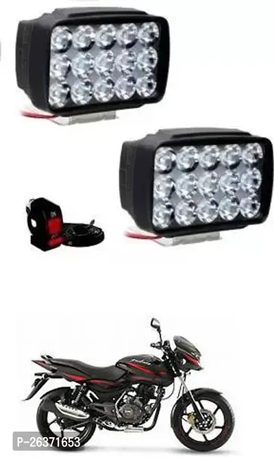 Etradezone Bike 15 Led Light (Pack-2, With Switch) For Bajaj Pulsar 150