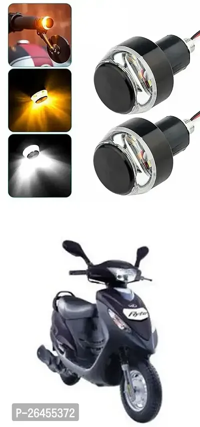 Etradezone Bike Handle Light (Pack Of 2) For Mahindra Flyte-thumb0