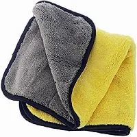 Carempire Microfiber Vehicle Washing Cloth (Pack Of 2, 800 GSM)-thumb1