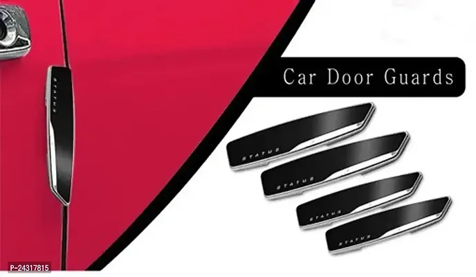 Etradezone Plastic Car Door Guard (Black, Pack of 4, Universal For Car, Universal For Car)-thumb3